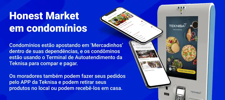 Self-Checkout Honest Market PDV Autoatendimento