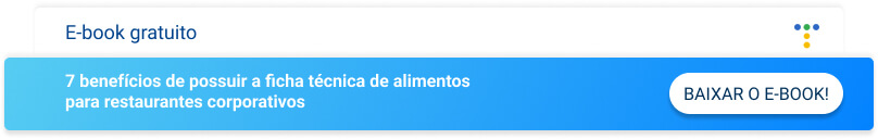 E book sobre a Ficha ténica de alimentos