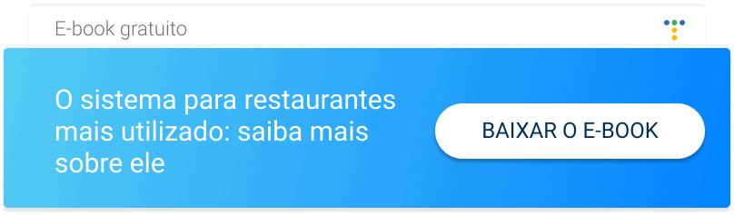 O melhor sistema para restaurantes
