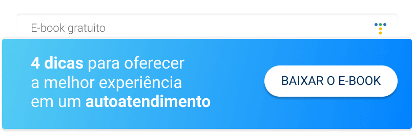Baixar o ebook de autoatendimento com tablet