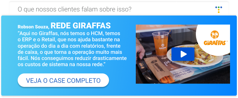 Parceria de Teknisa e Rede Giraffas