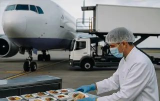 Catering Aéreo: tecnologia, padronização e eficiência para refeições a bordo